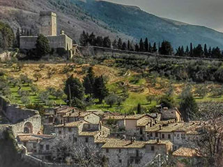 La Rocchicciola di Assisi - Luoghi del Festival Birba chi legge, Assisi fa storie