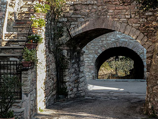 Assisi alleys - Venues of Birba Festival Storytelling in Assisi